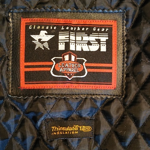 First Leather Apparel Motorcycle Jacket - Picture 9 of 16